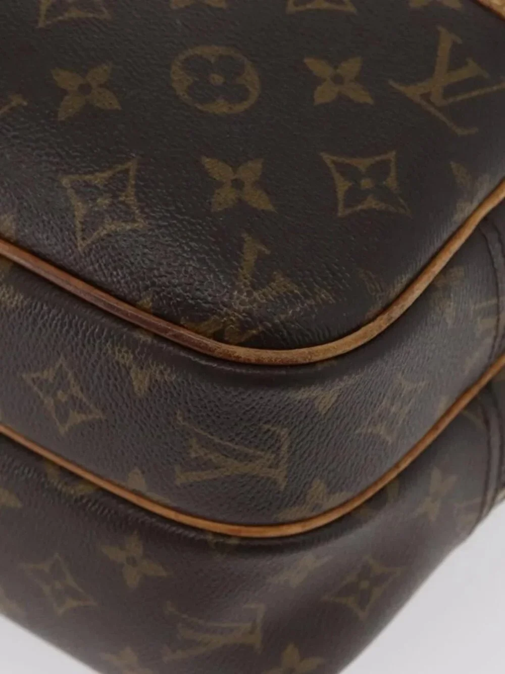 LOUIS VUITTON Monogram Reporter PM Shoulder Bag
